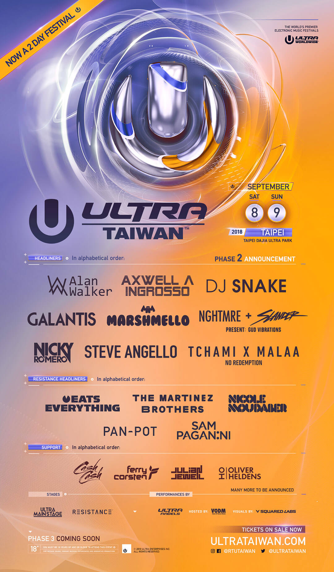 Ultra Taiwan to First Major Music Festival to Use Cryptocurrency