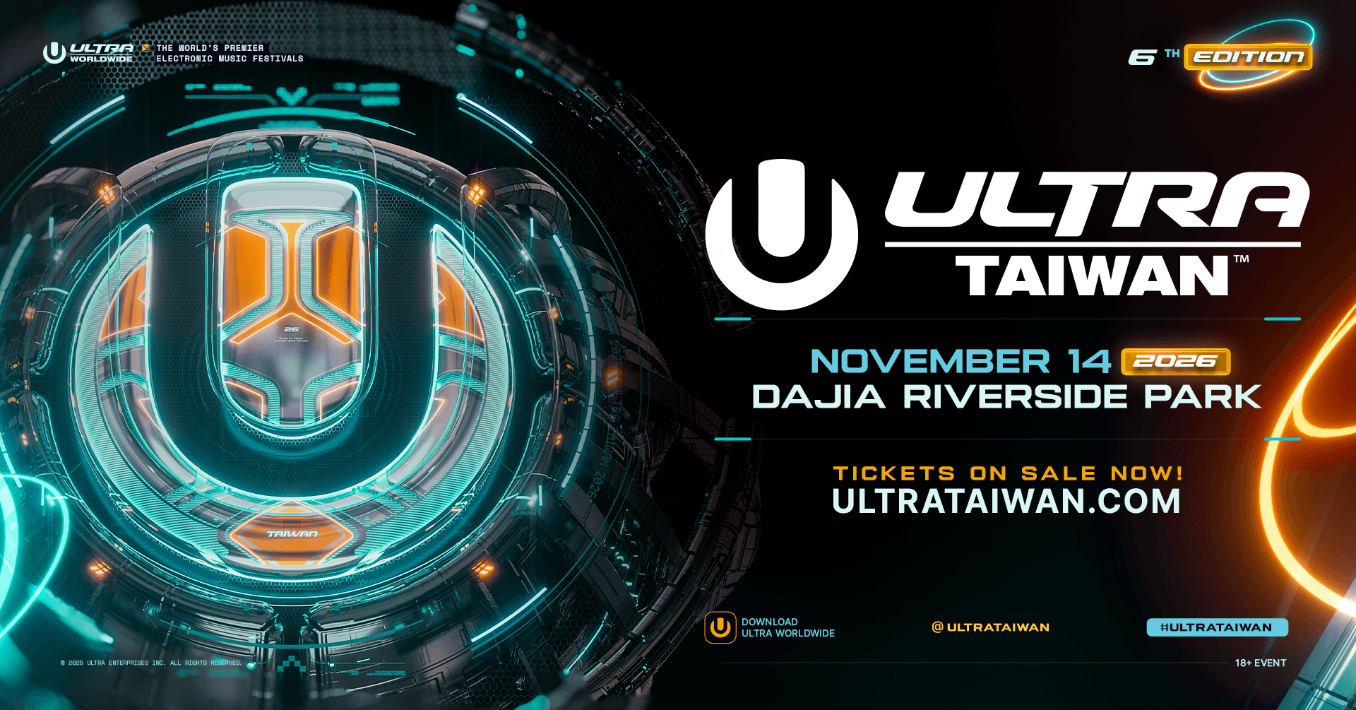 Ultra Taiwan 2026 artwork